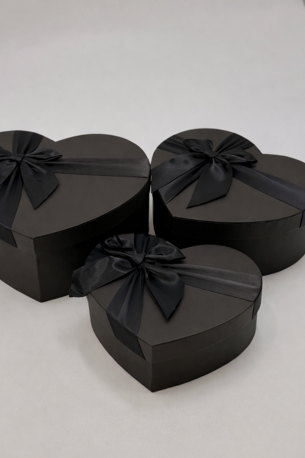 SET 3 CAJAS CORAZON LISO - Imagen 2