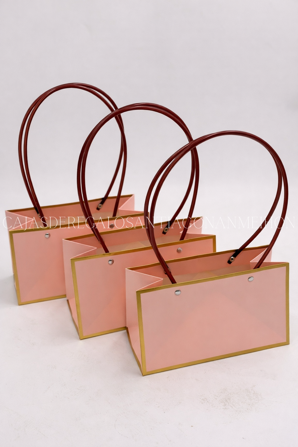BOLSAS CARTERA BORDE DORADO PACK 10 UNIDADES