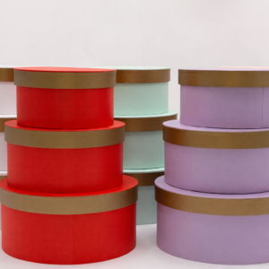 Set Círculo Tres Cajas – Terciopelo