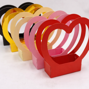 CANASTAS DE CORAZON 10 UNIDADES
