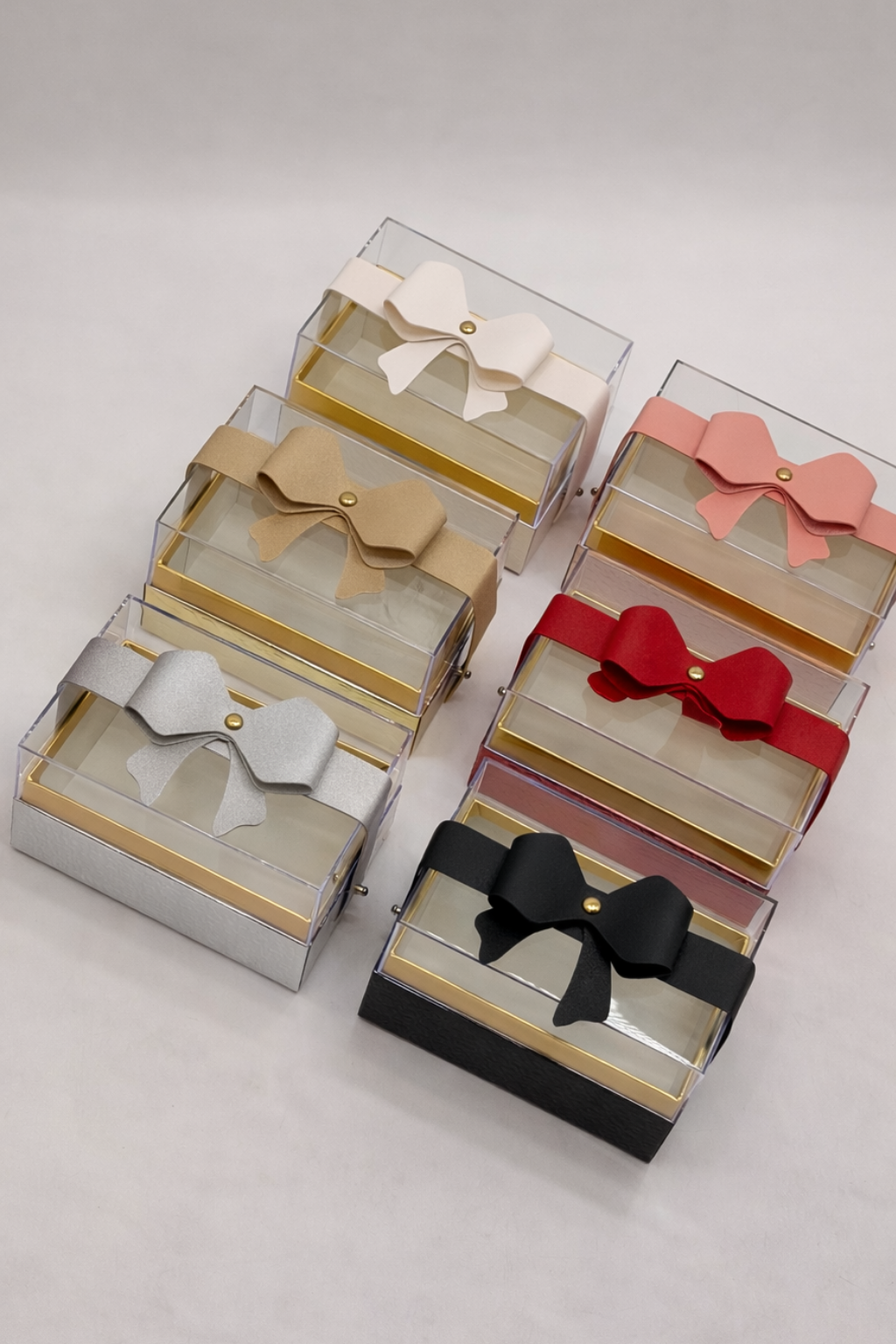 Caja Acrílica Rectangular – Pack 4 Unidades