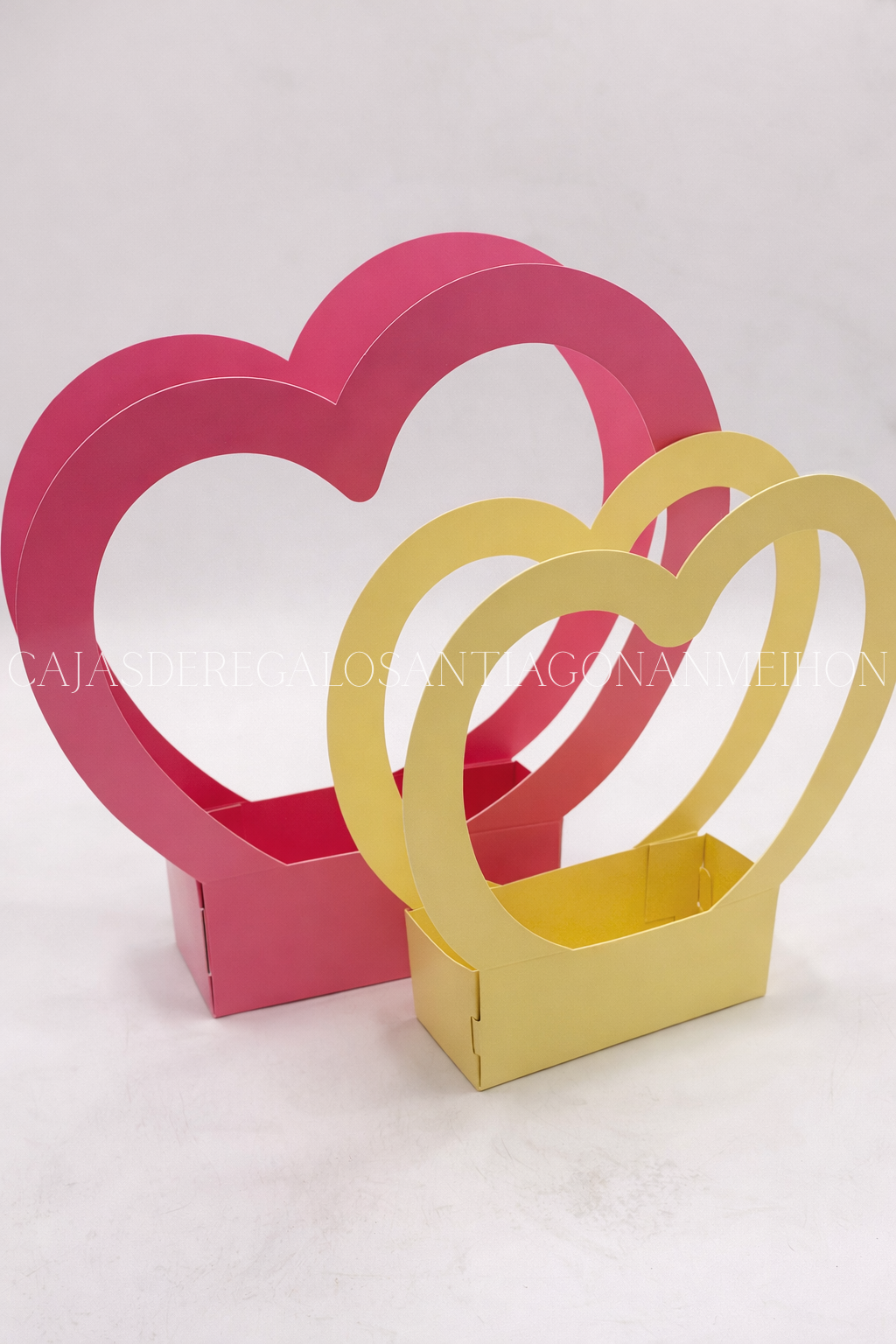 CANASTAS DE CORAZON 10 UNIDADES - Imagen 2