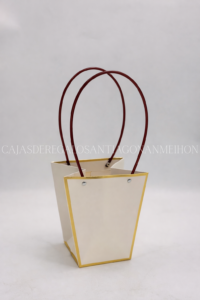 BOLSA ELEGANTE GRANDE BORDE DORADOPACK 10 UNI