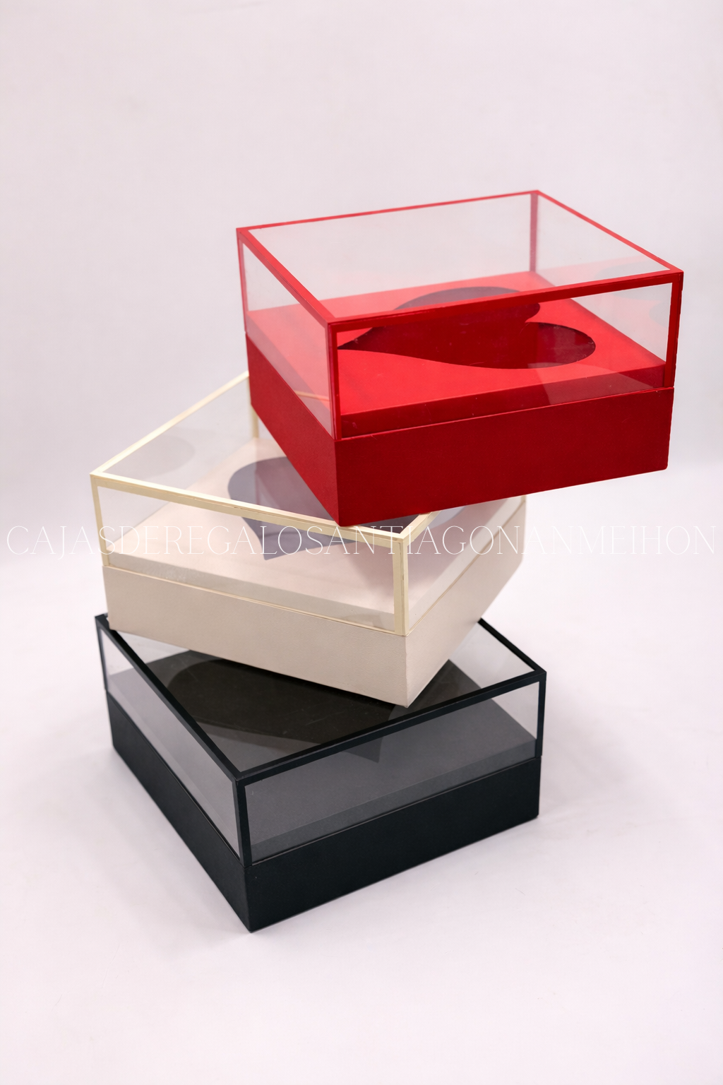 CAJA ACRILICA CORAZON