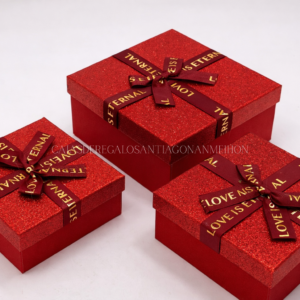 SET CUADRADO 3 CAJAS BRILLANTE