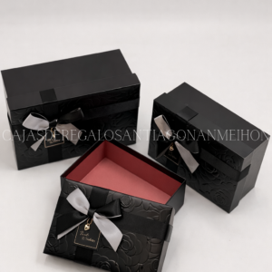 SET 3 CAJAS RECTANGULO LAZO