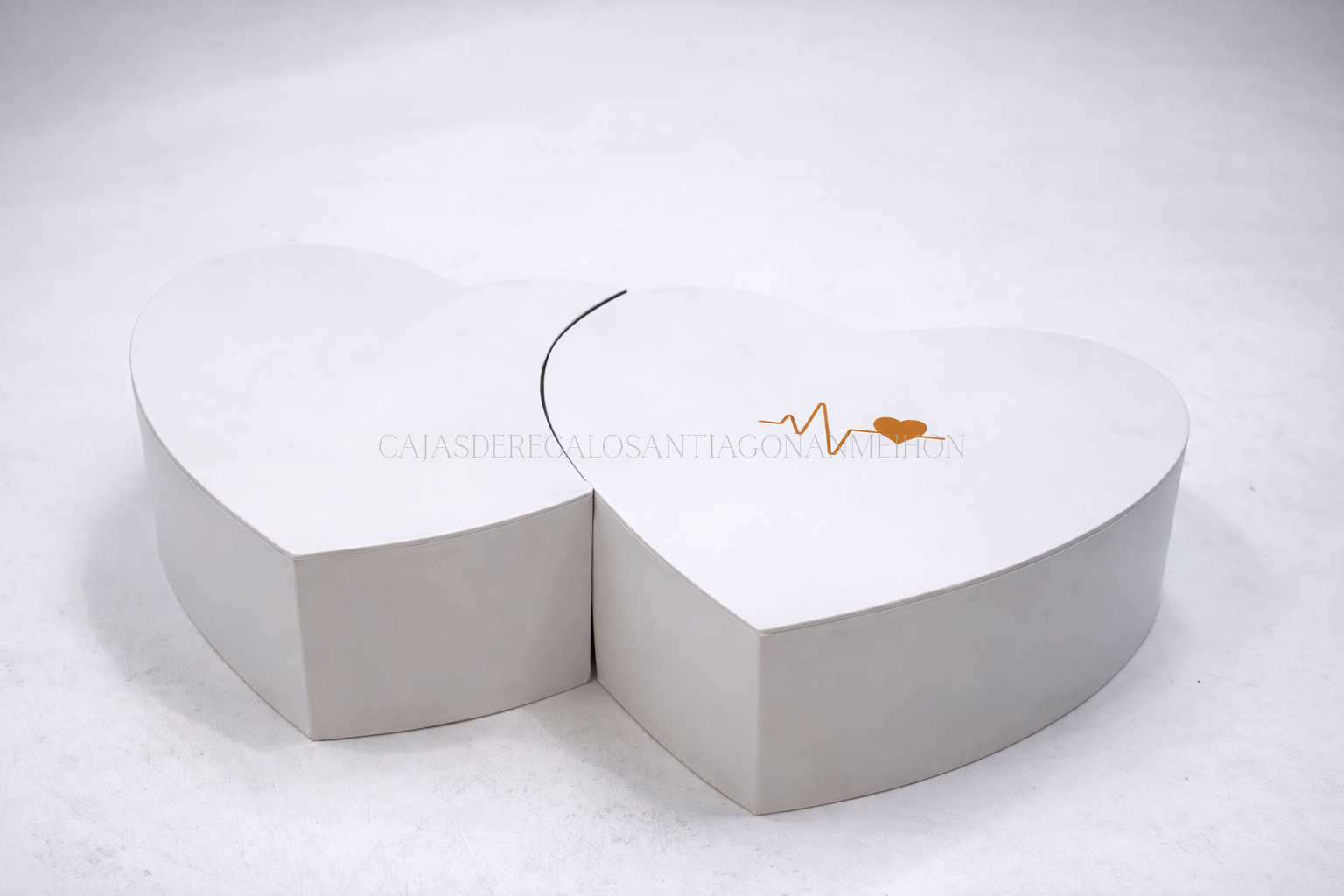 CAJA DE REGALO CORAZON UNION - Imagen 3