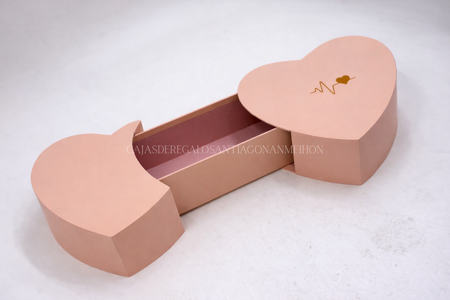 CAJA DE REGALO CORAZON UNION - Imagen 5