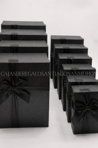 SET 10 CAJAS RECTAGULO BRILLANTE