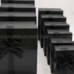SET 10 CAJAS RECTAGULO BRILLANTE