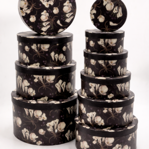 Set Círculo 10 Cajas – Estampado Floral