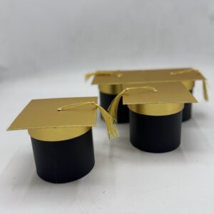 Birretes en forma de caja Pack de 4